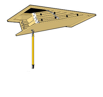 5' Push/Pull Down Rod & Hook Assembly 10-3