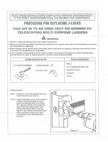 J-Lock Kit for KMT-00 (1 ea.) 36-85