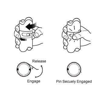 Interlocking Pin/Spring Clip (Set of 2) 53-1