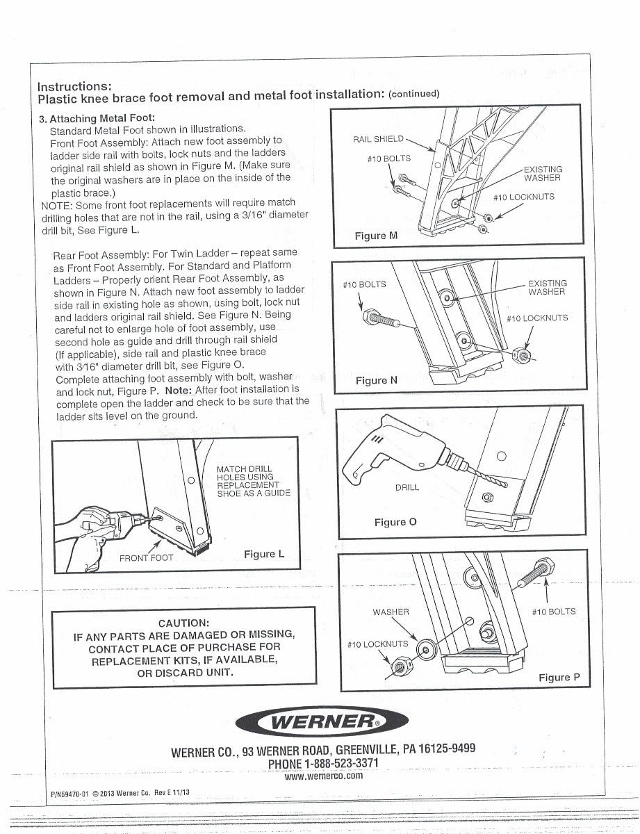 Foot Assembly Kit 21-8