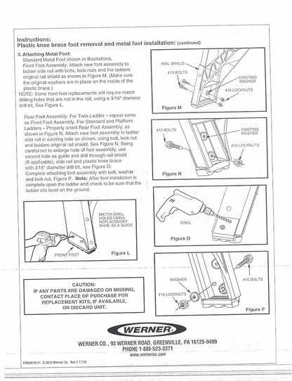 Foot Assembly Kit 21-8